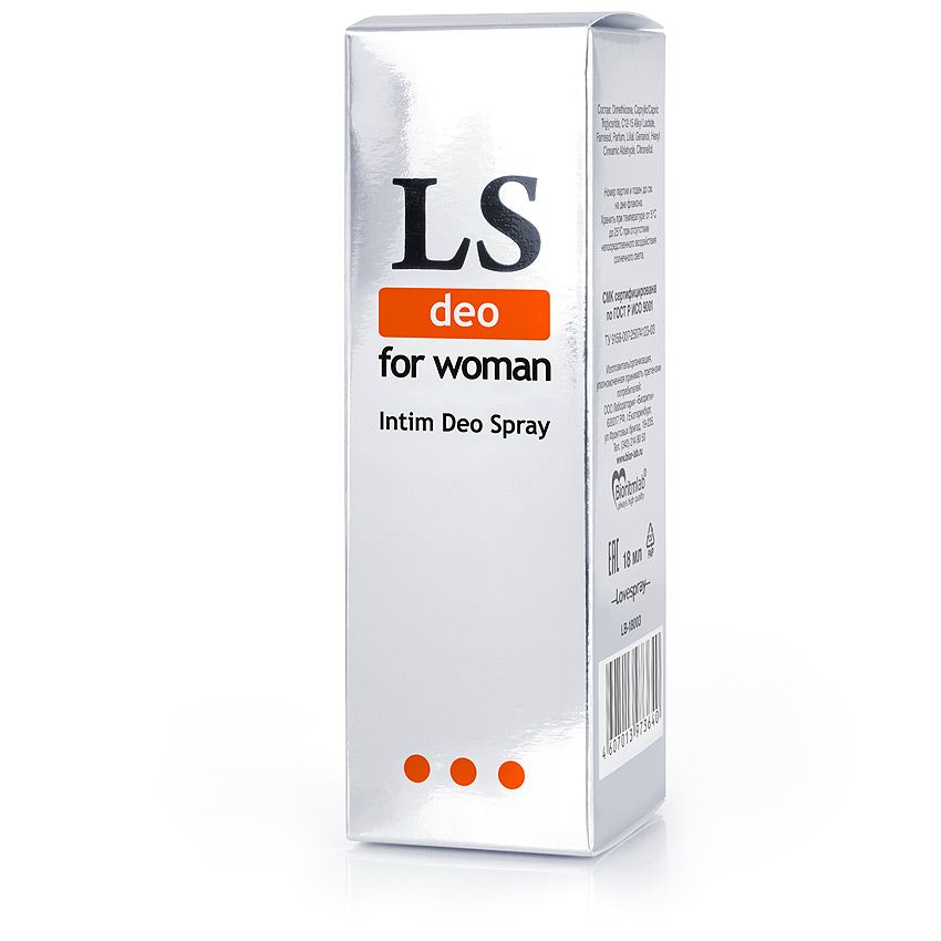 LOVESPRAY DEO интим - дезодорант для женщин 18мл. Фото N3