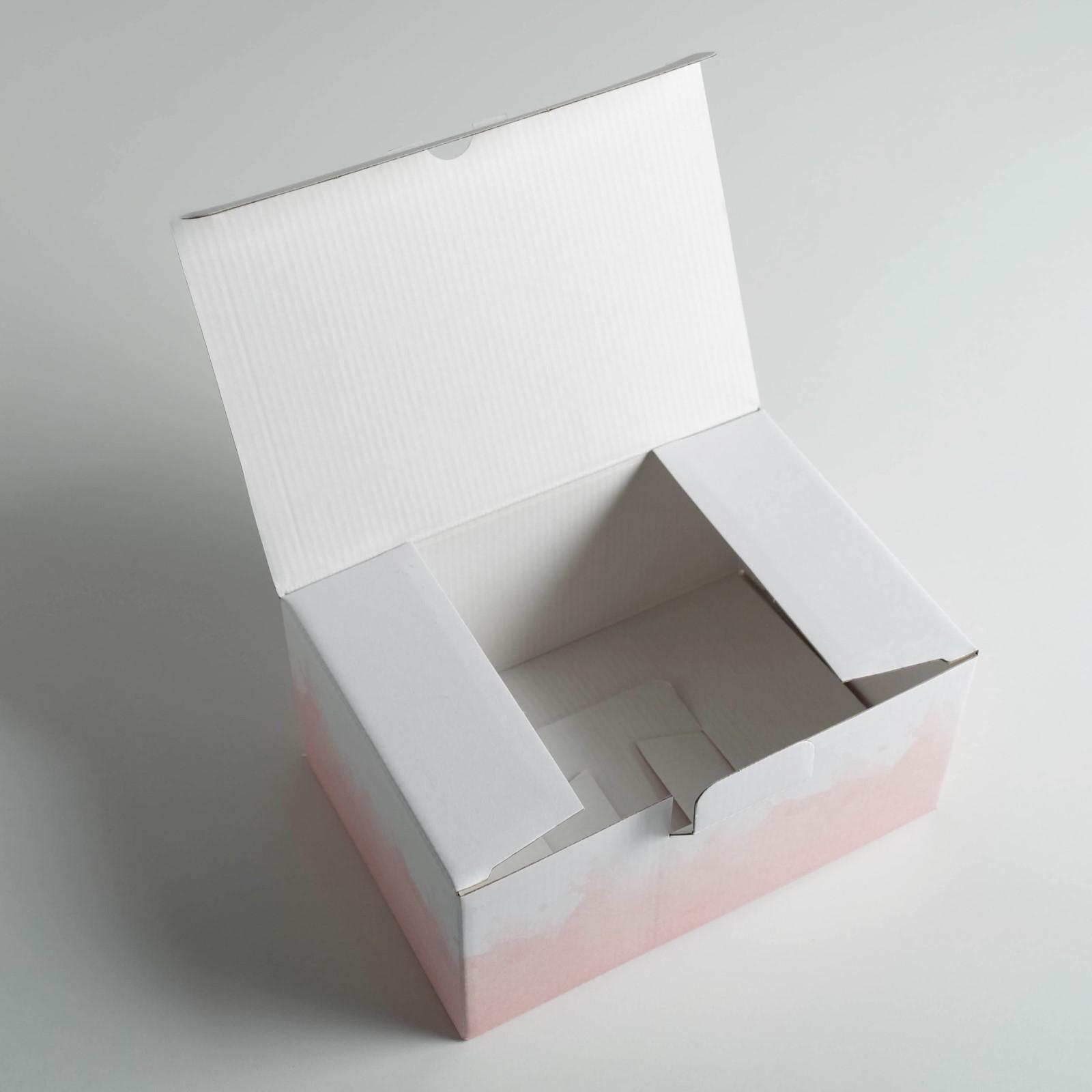 Коробка‒пенал "Люблю тебя", 22×15×10 см. Фото N4
