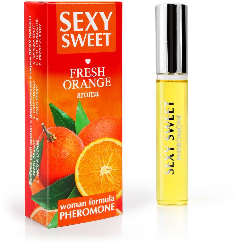 SEXY SWEET FRESH ORANGE парфюмированная композиция с феромонами, 10 мл