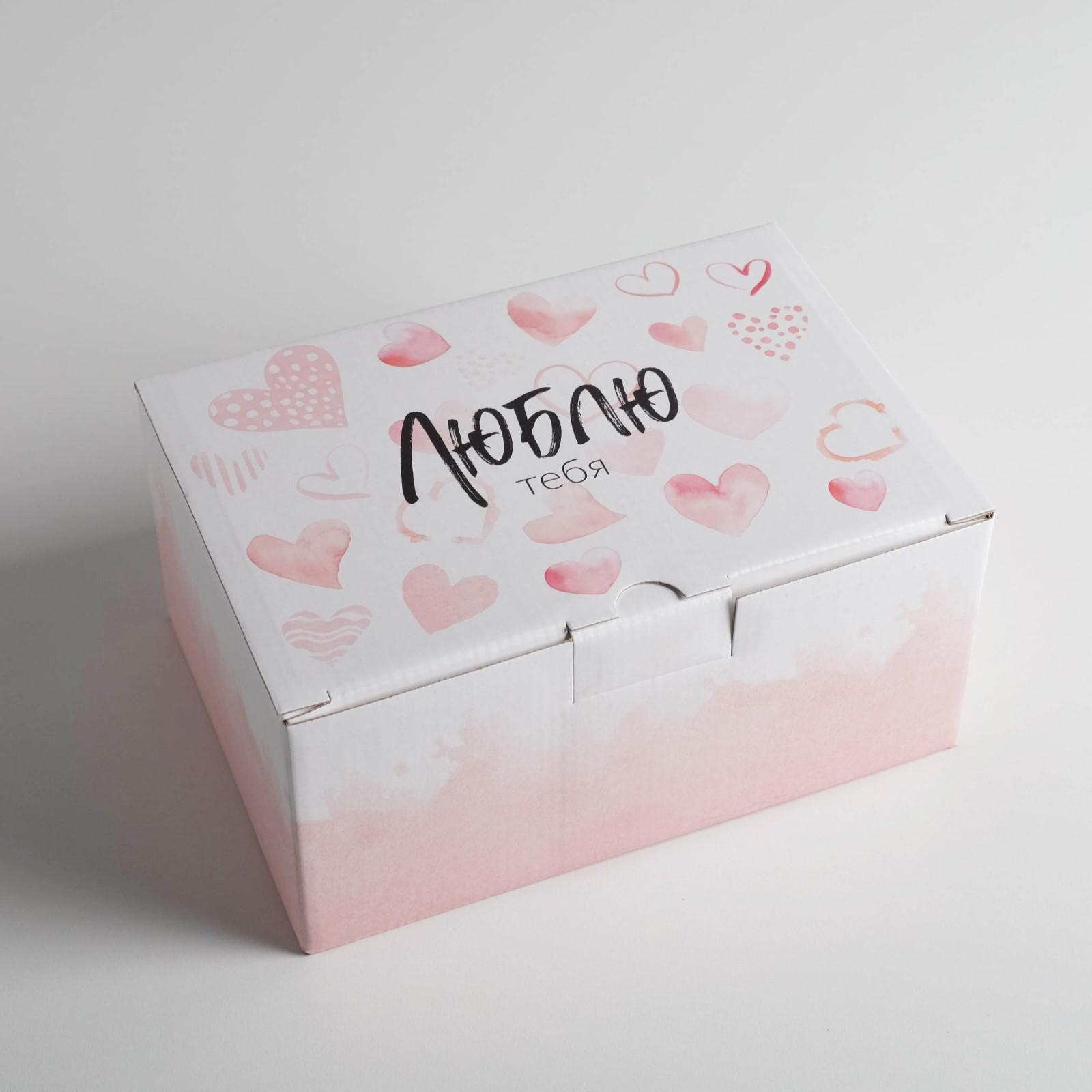 Коробка‒пенал "Люблю тебя", 22×15×10 см. Фото N3