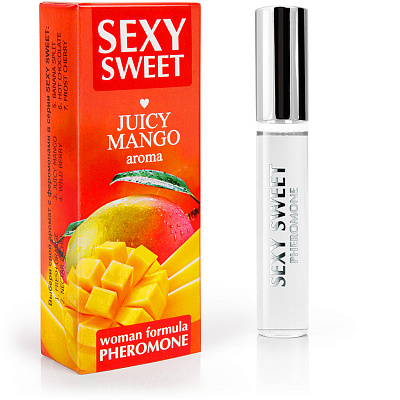 SEXY SWEET JUICY MANGO парфюмированное средство с феромонами, 10 мл
